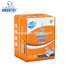 2015 New Cheap Printed Soft Non-woven Surface Adult Diaper